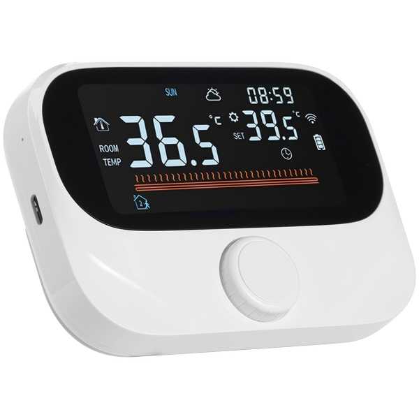 GSW6-WITH3系列RF無(wú)線射頻433壁掛爐溫控器